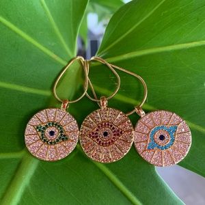 Evil Eye Necklace"PINK"